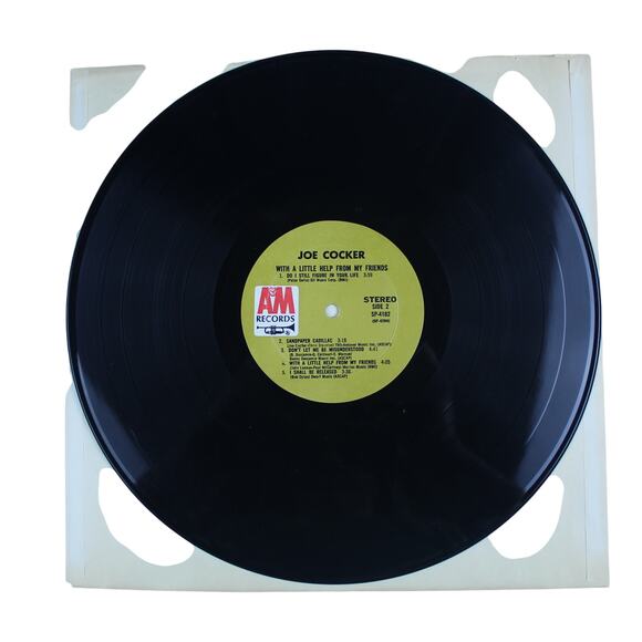 Joe Cocker With A Little Help From My Friends A&M Records SP-4182 - Picture 4 of 6